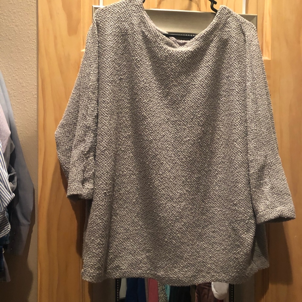 Gray sweater